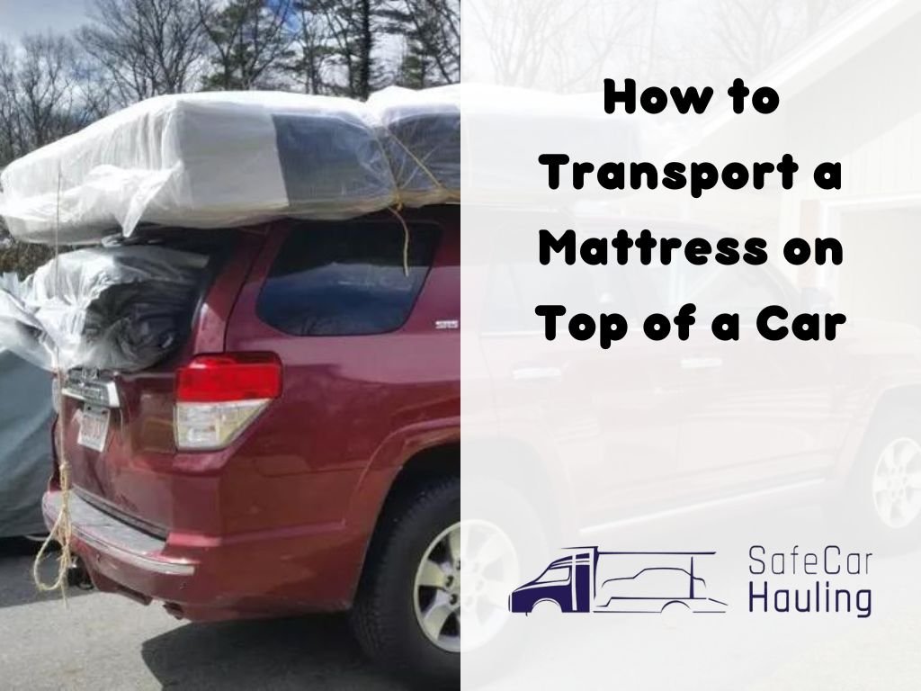 How to Transport a Mattress on Top of a Car safecarhauling