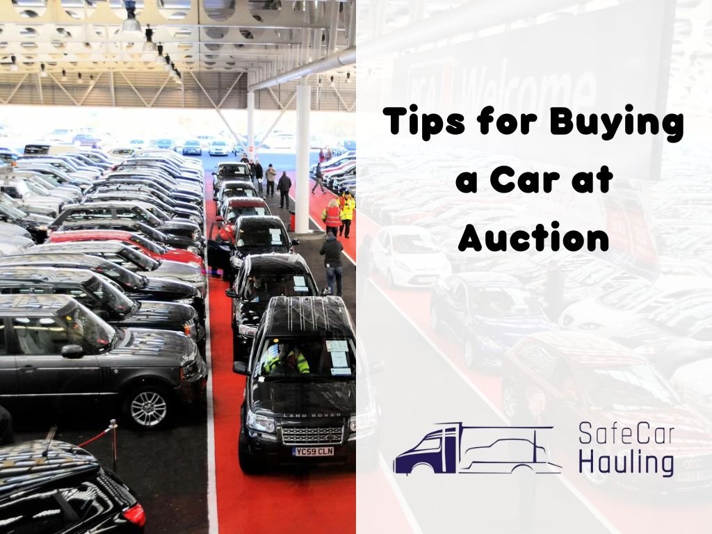 Tips for Buying a Car at Auction safecarhauling